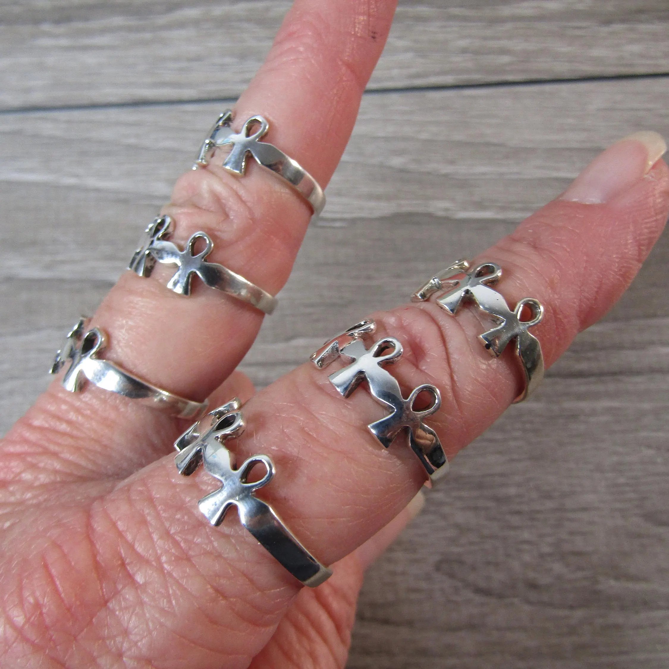 Sterling Silver Rings Stacking and Bands