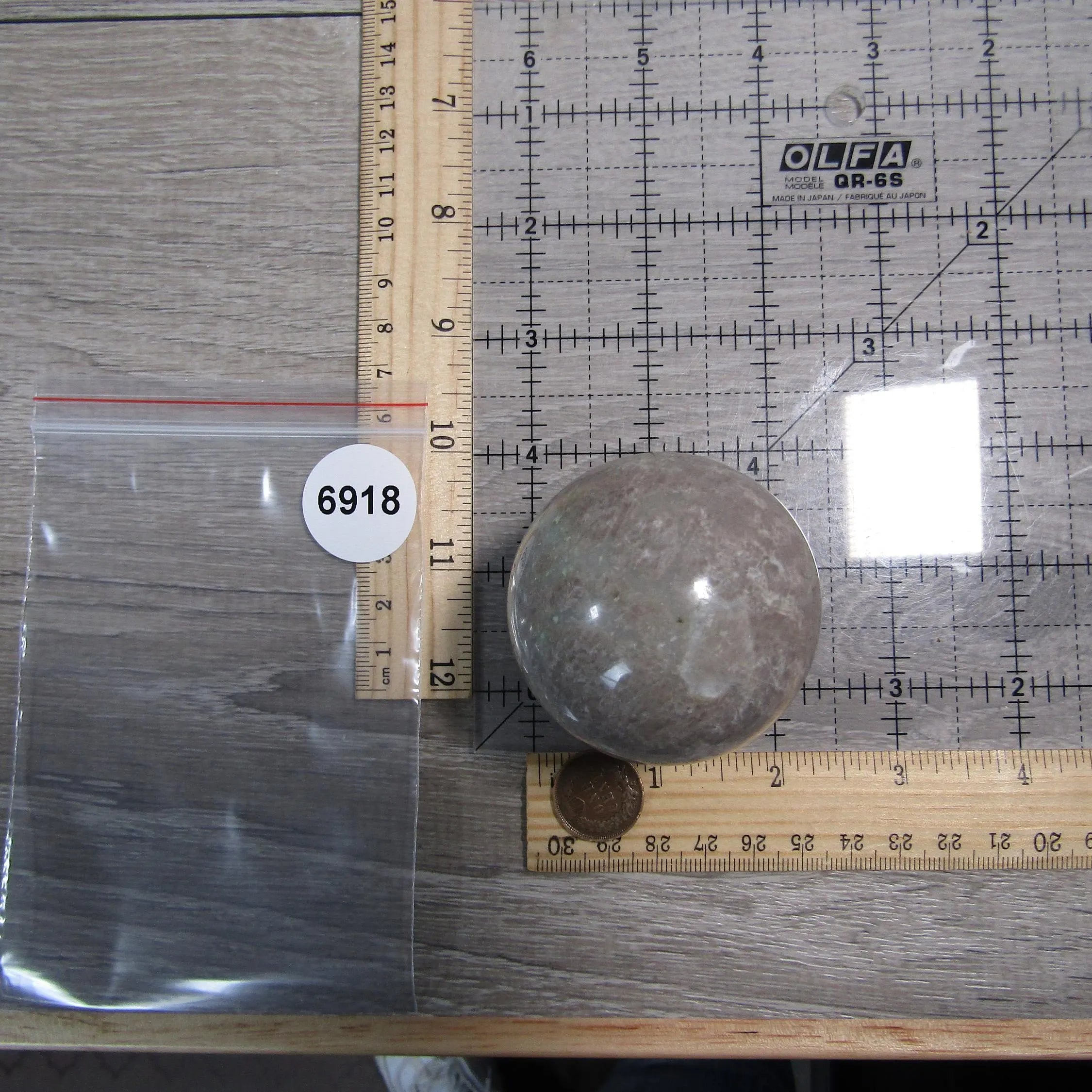 Moonstone Spheres Large Display Size