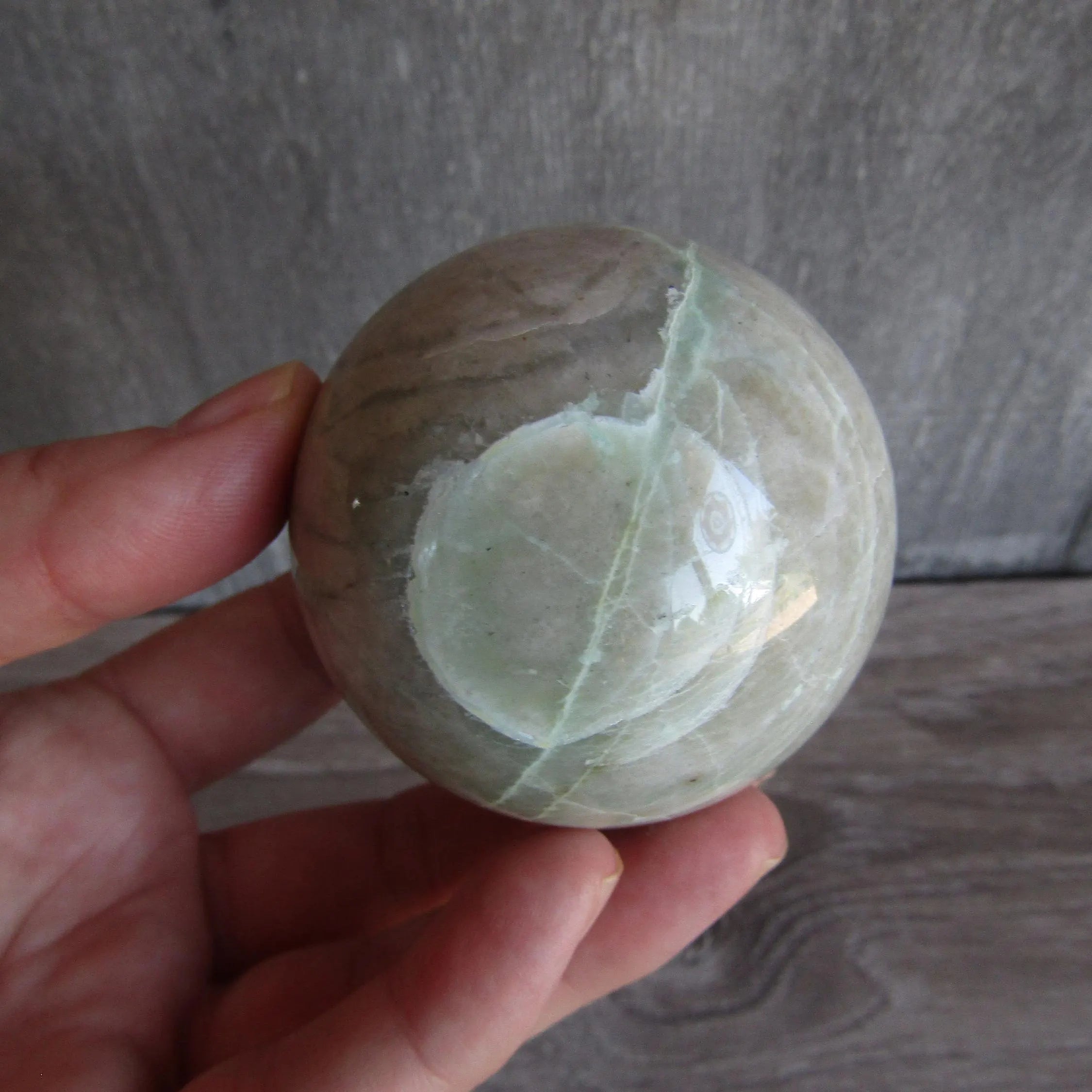 Moonstone Spheres Large Display Size