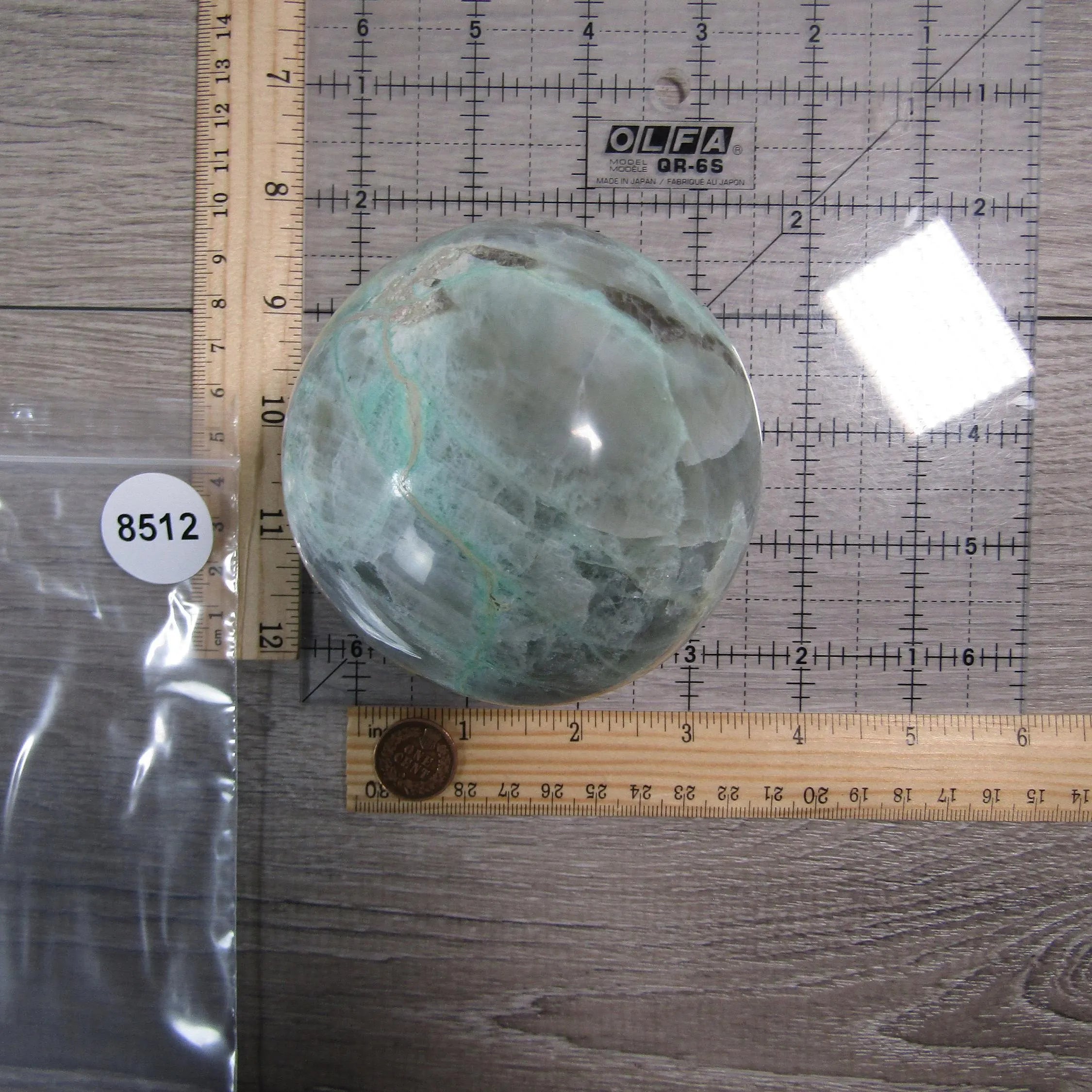 Moonstone Spheres Large Display Size