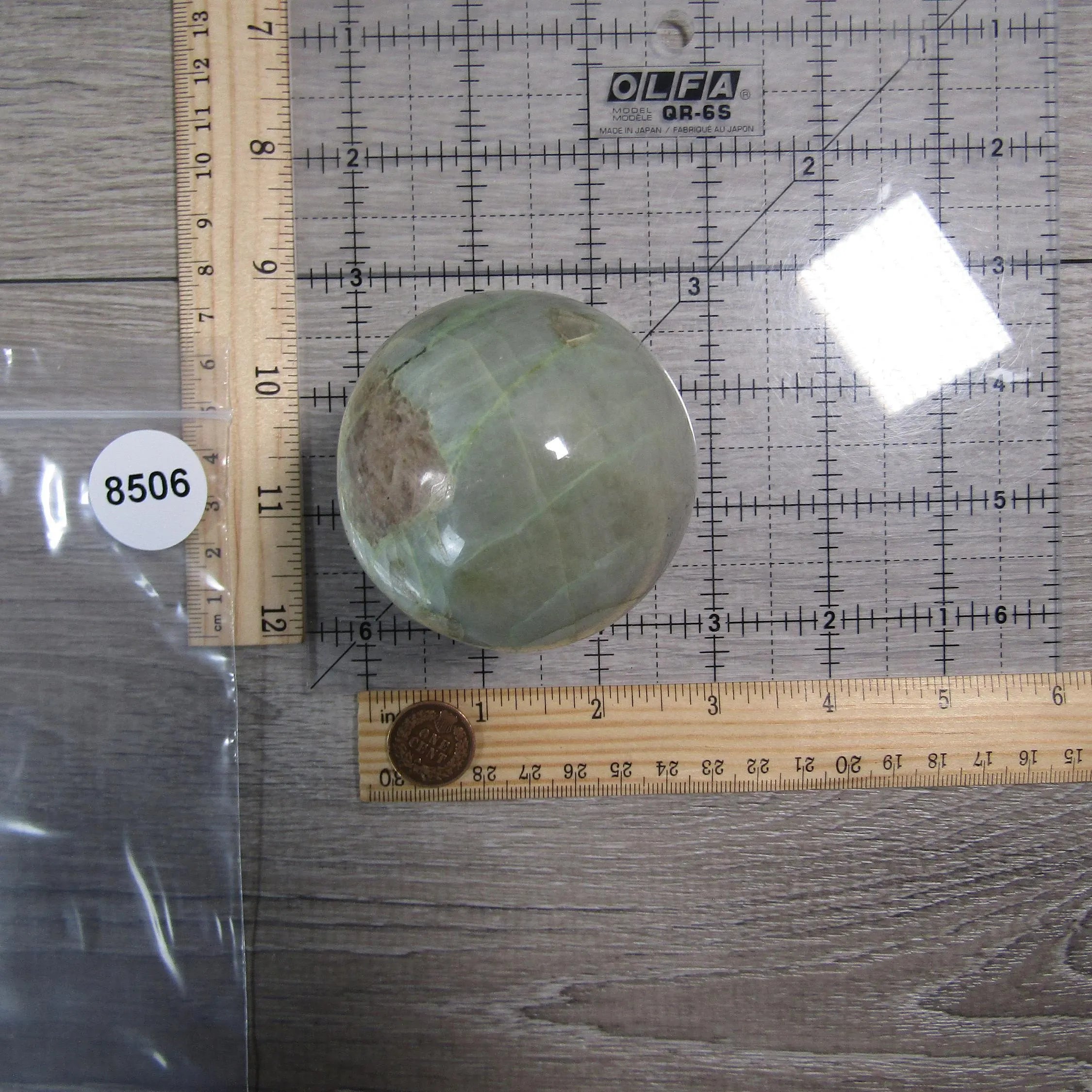 Moonstone Spheres Large Display Size