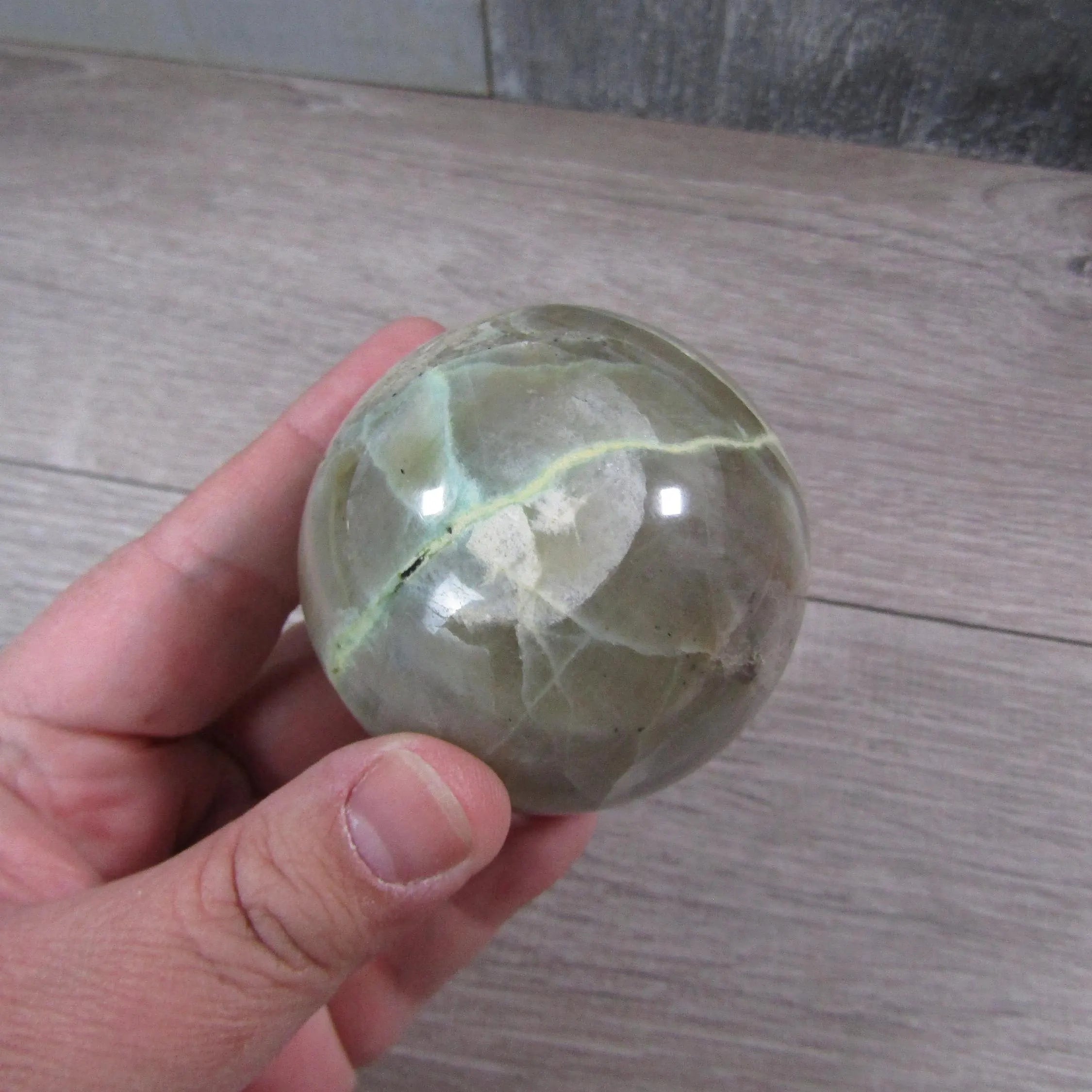 Moonstone Spheres Large Display Size