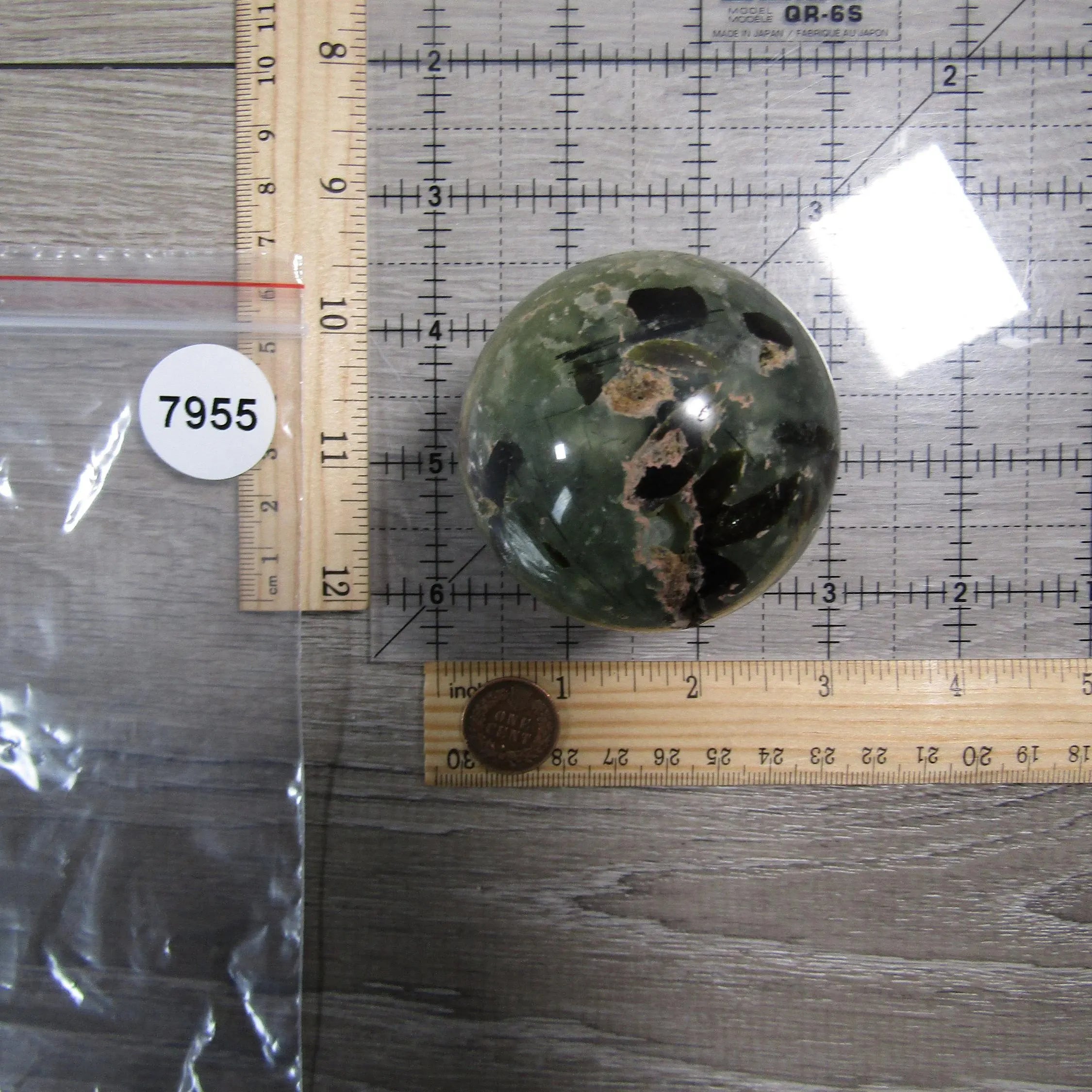 Prehnite Sphere Large Display Size