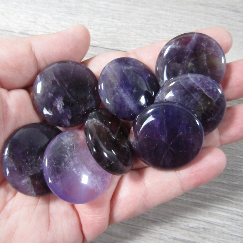 amethyst third eye chakra disks