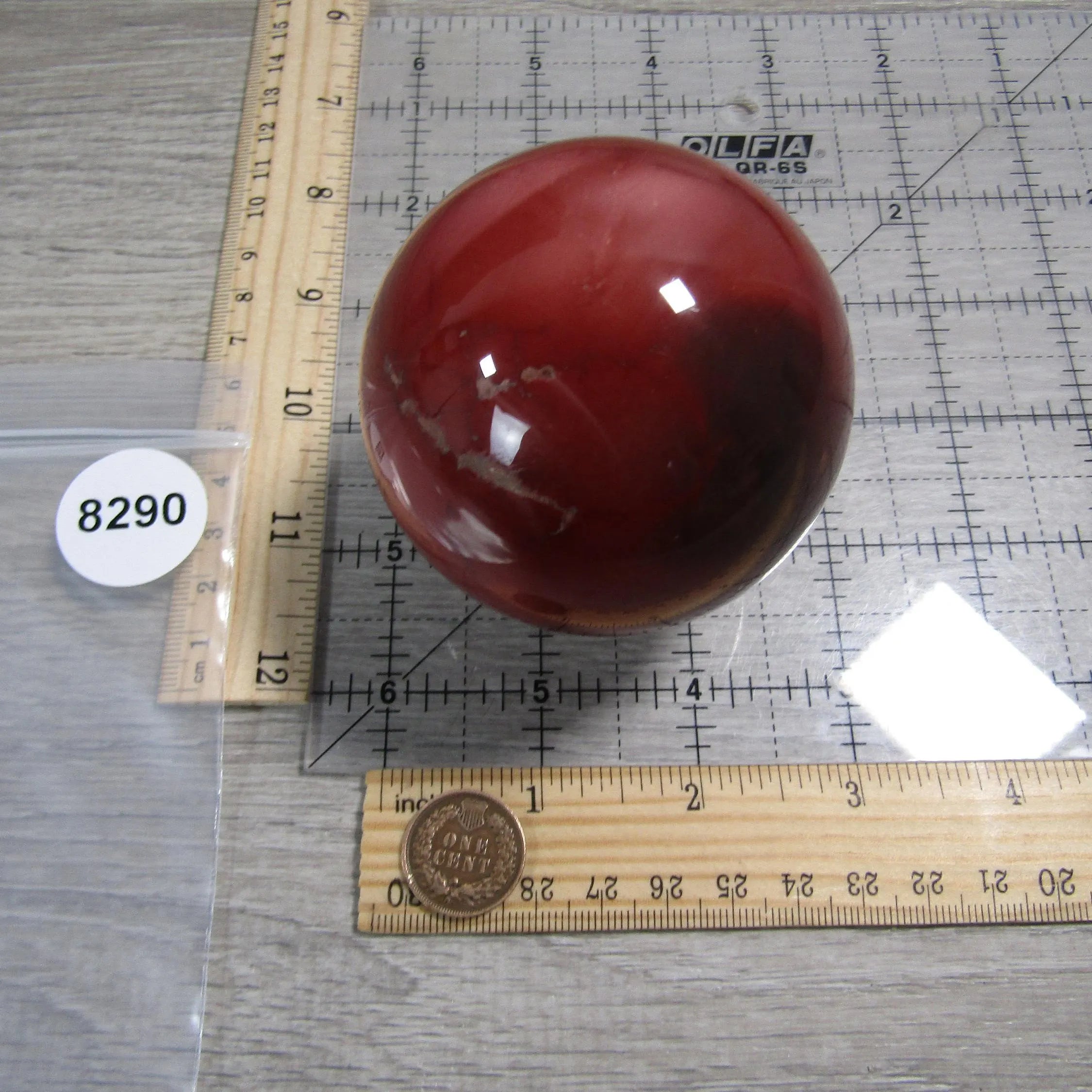 Mookaite Jasper Sphere Large Display Size