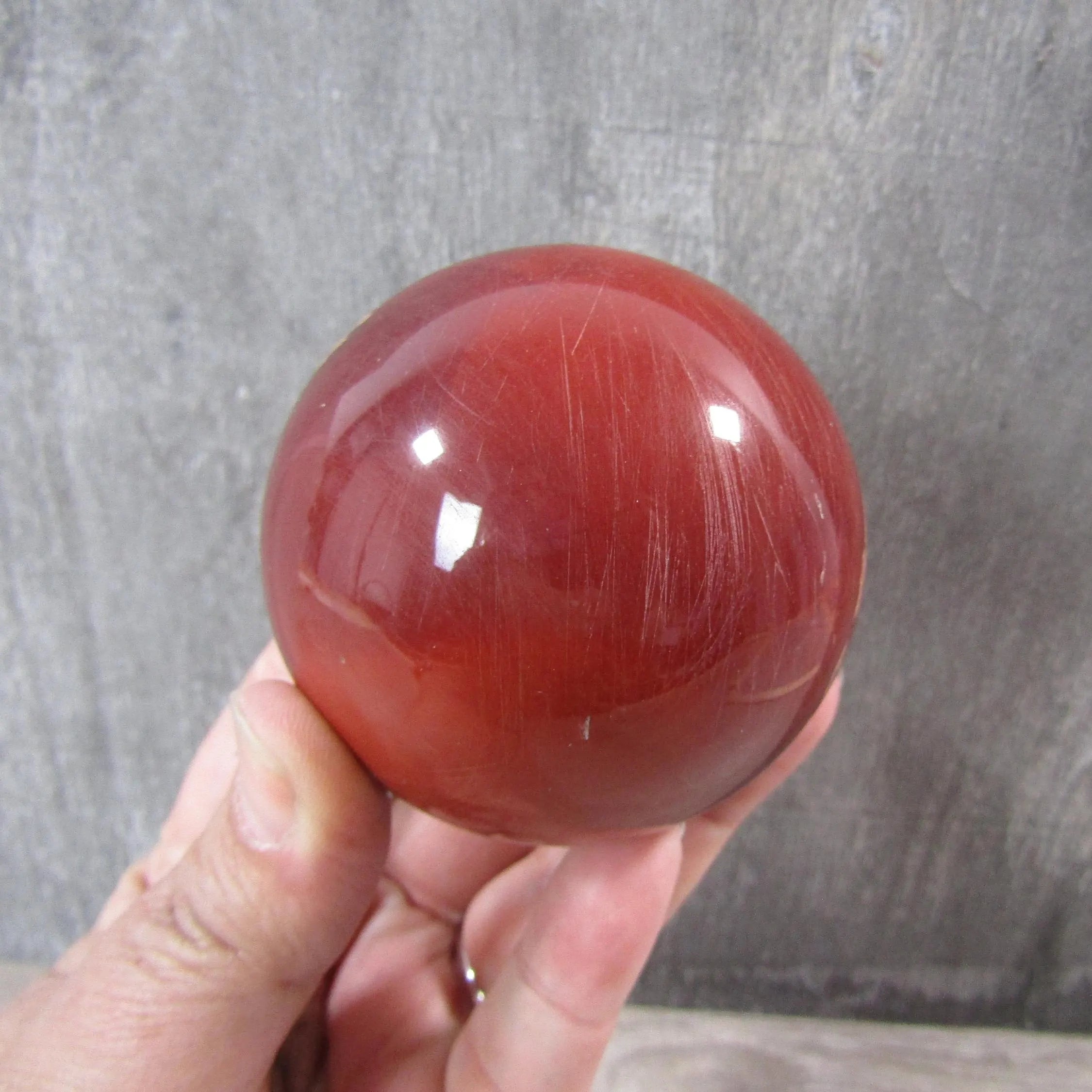 Mookaite Jasper Sphere Large Display Size