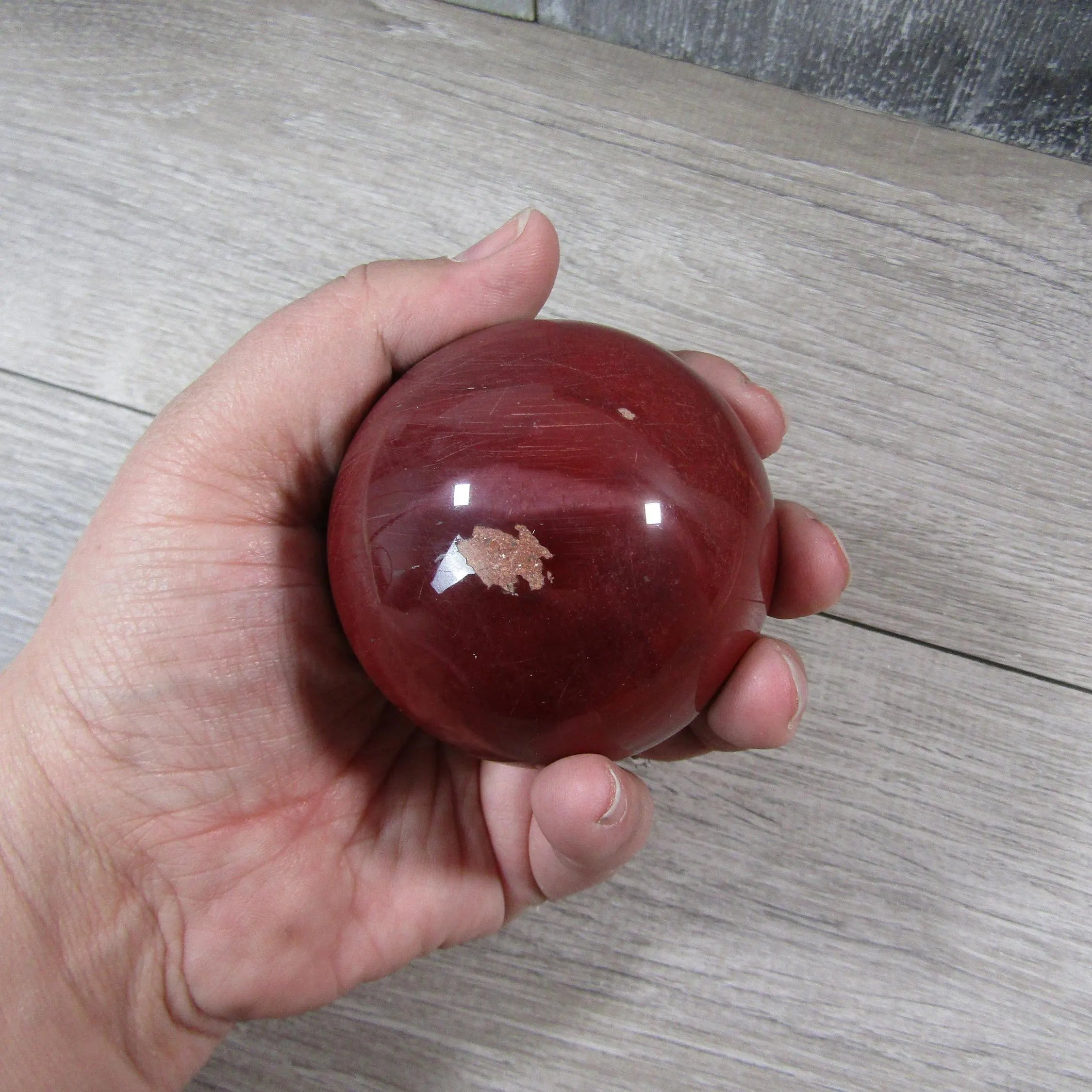 Mookaite Jasper Sphere Large Display Size