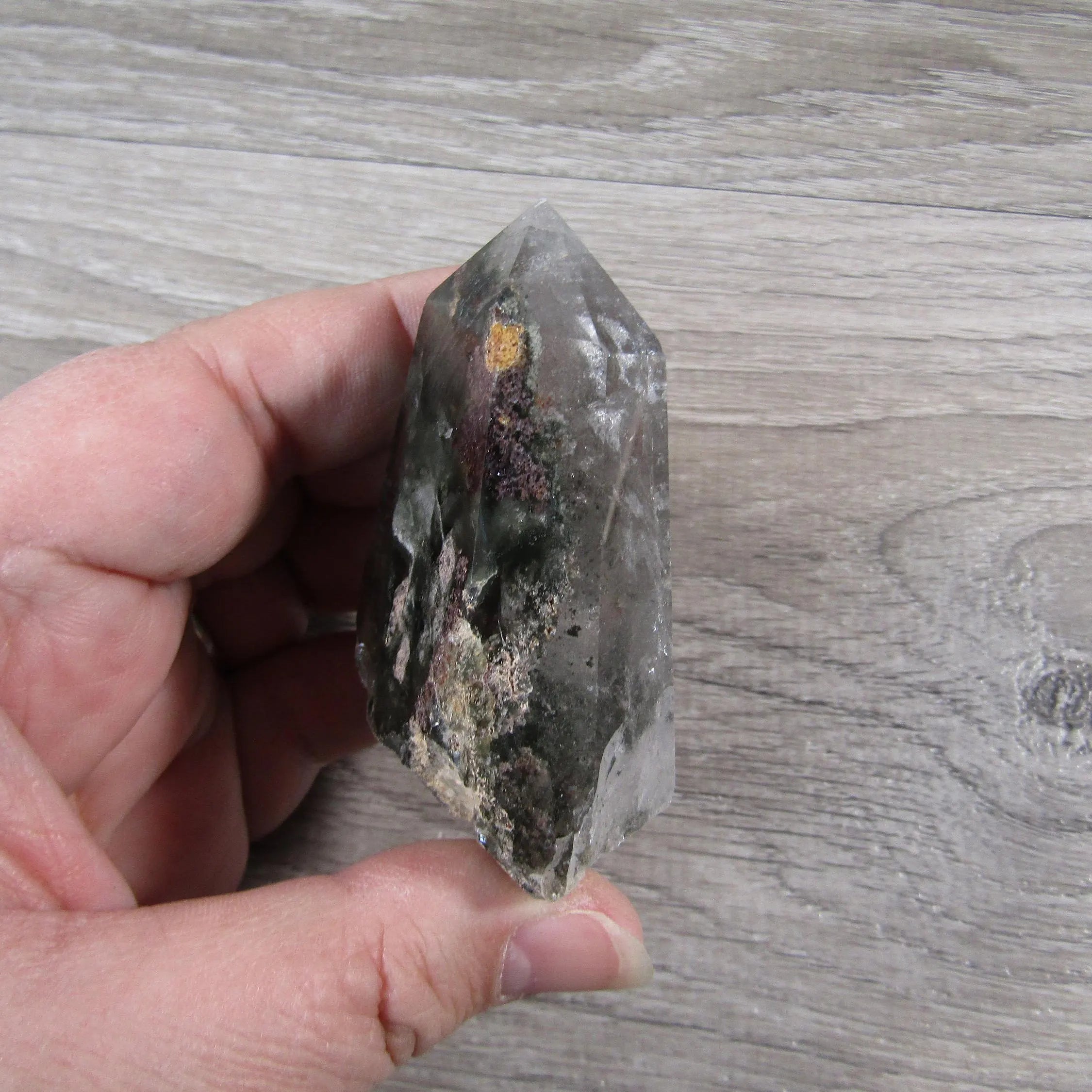 Chlorite Garden Phantom Quartz Large Display Size