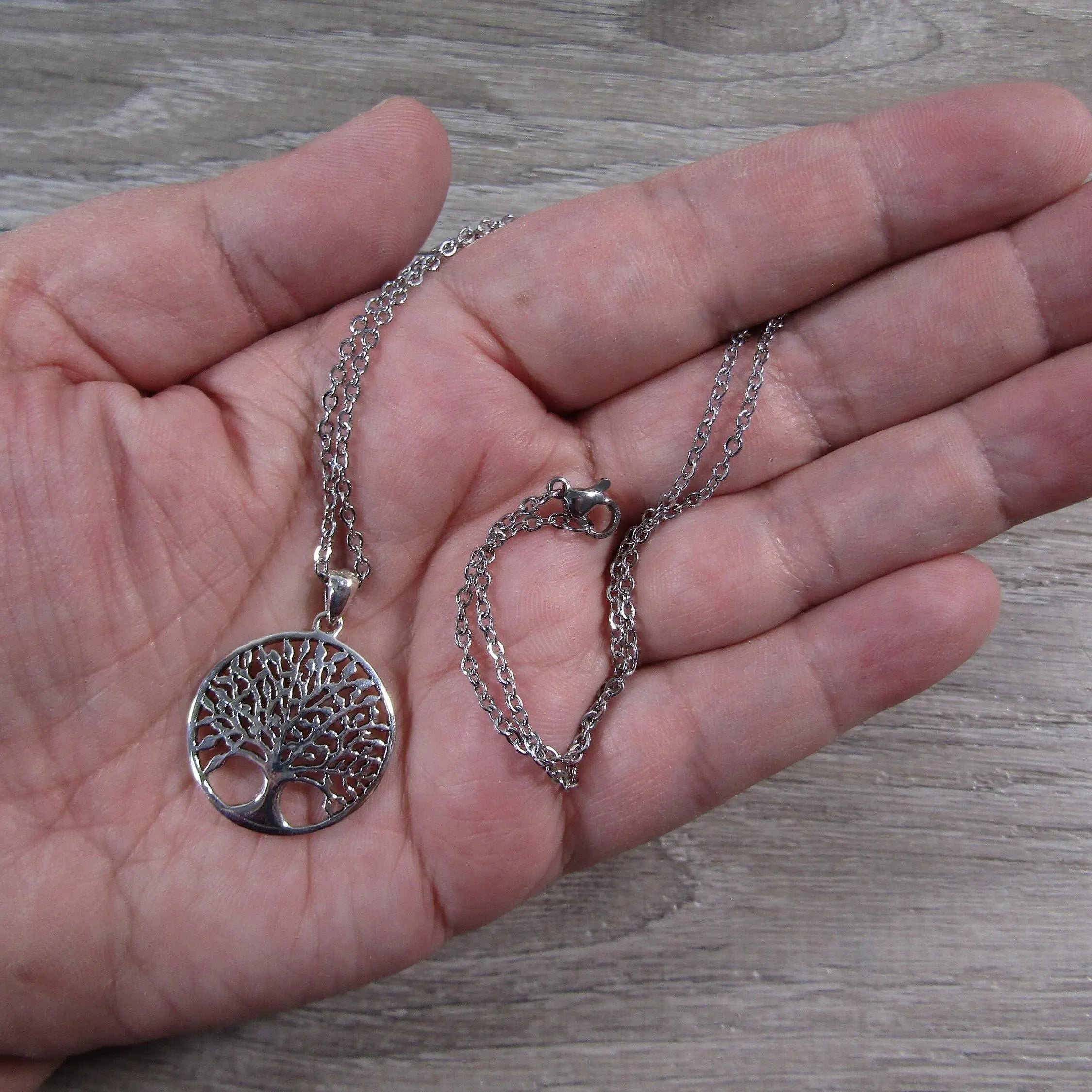 Sterling Silver Tree of Life Pendants