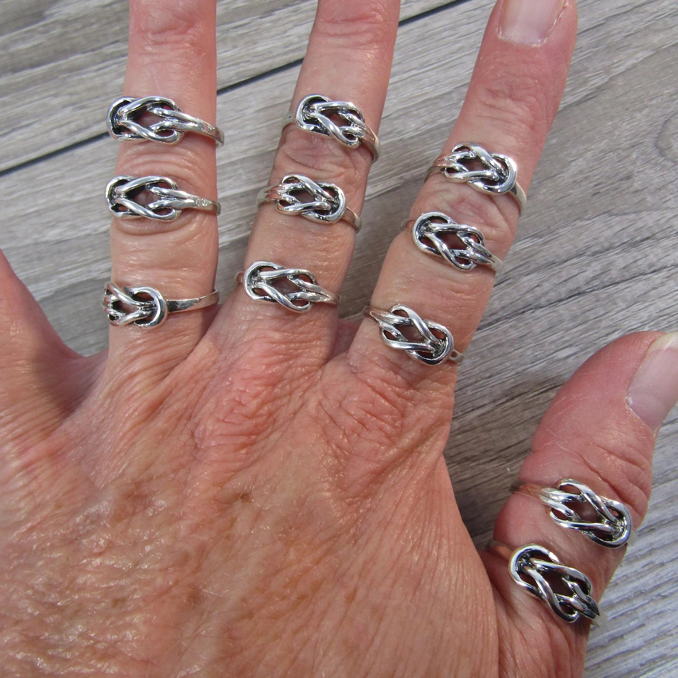 Sterling Silver Rings Stacking and Bands