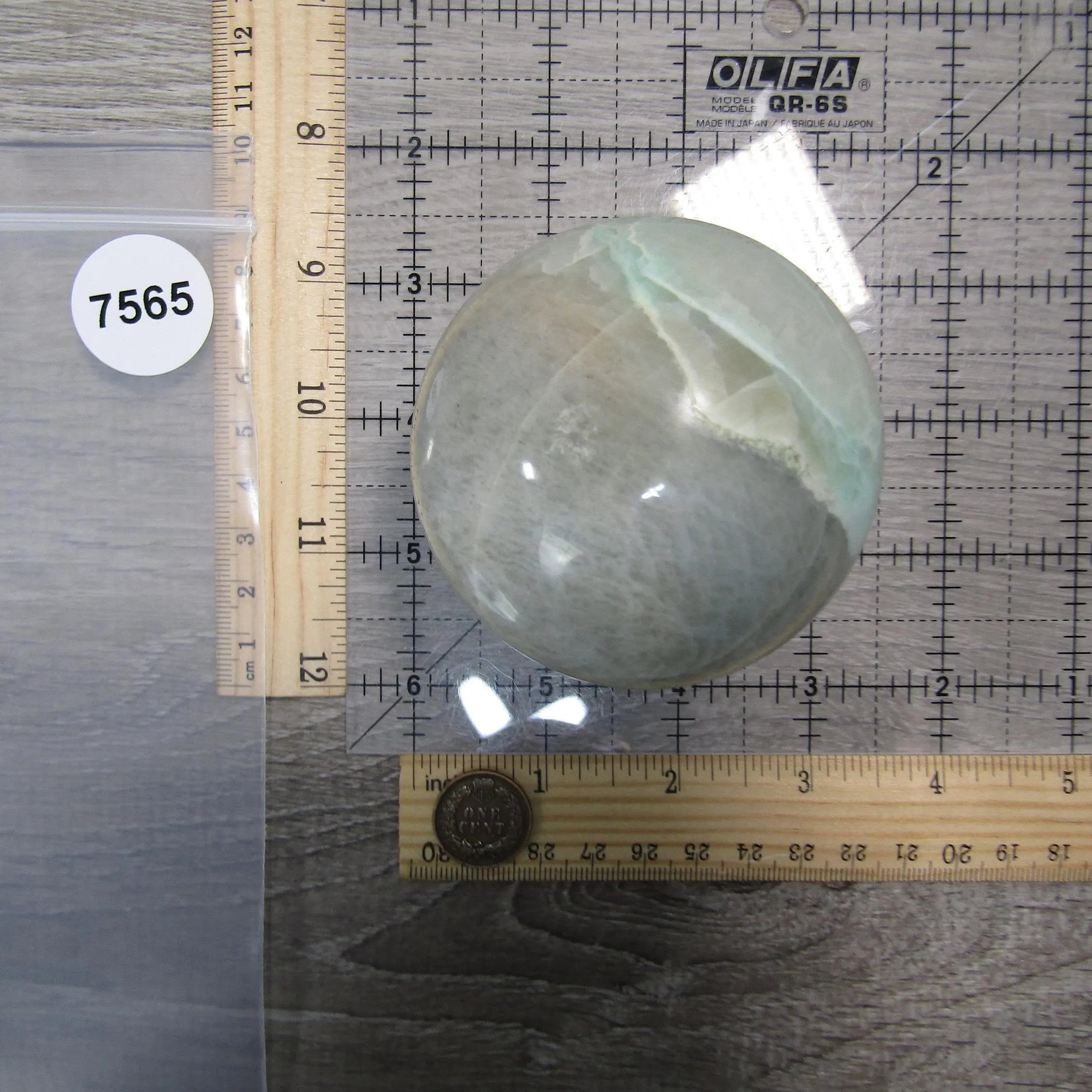 Moonstone Spheres Large Display Size