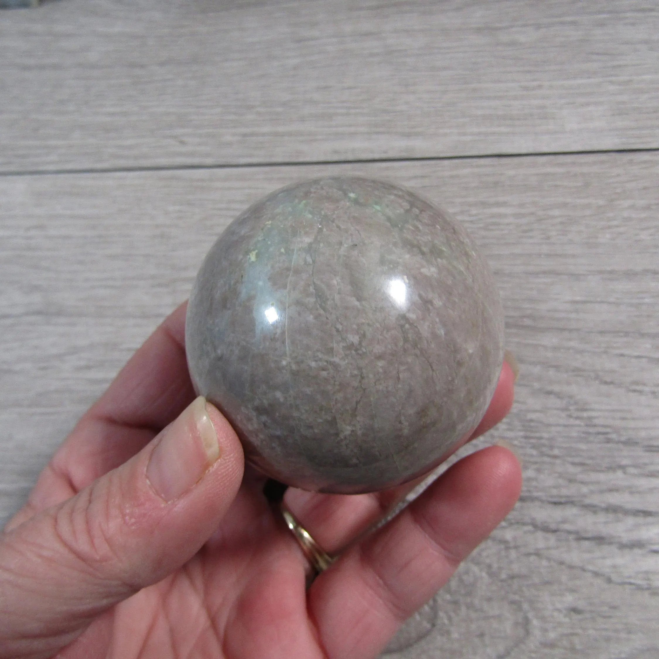 Moonstone Spheres Large Display Size