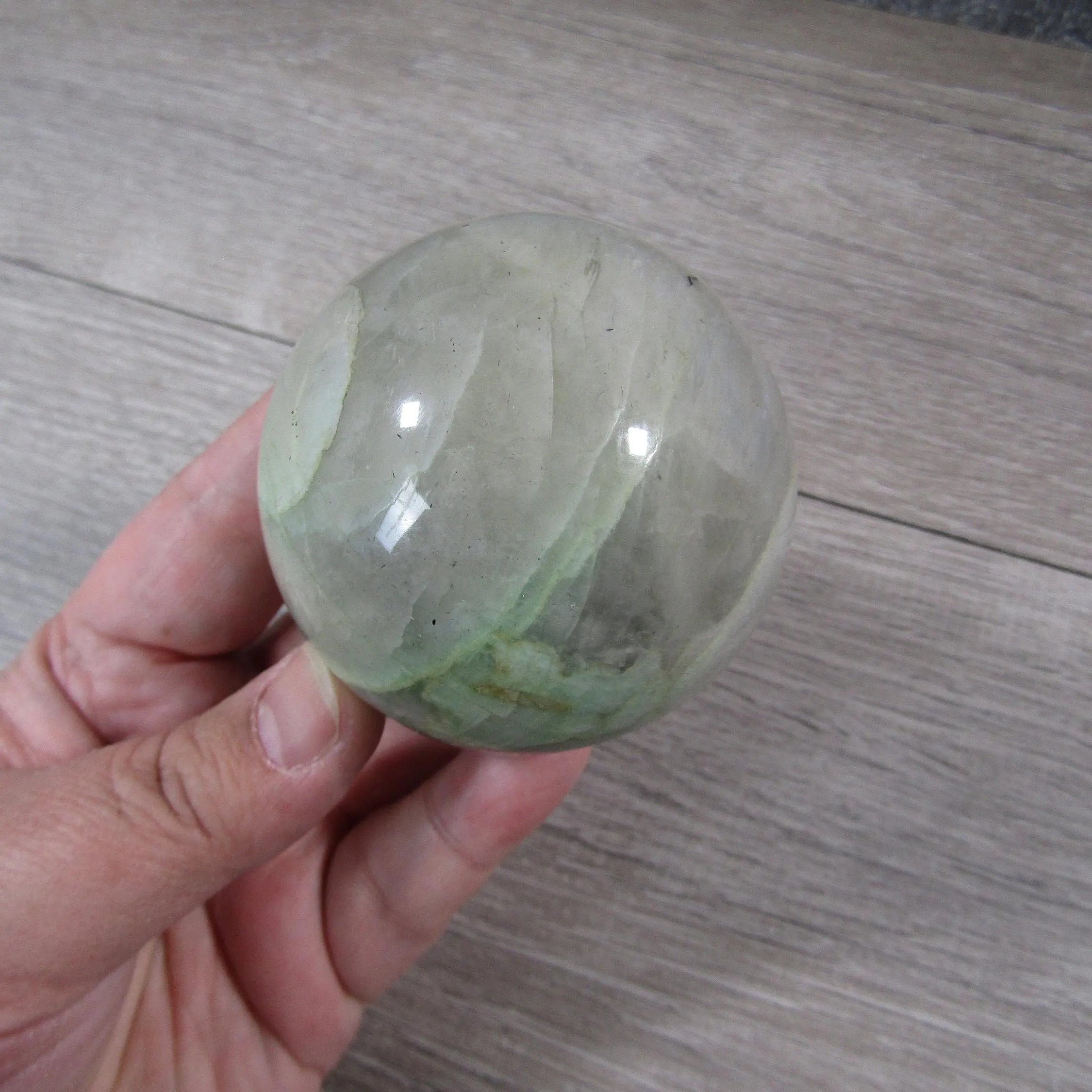 Moonstone Spheres Large Display Size