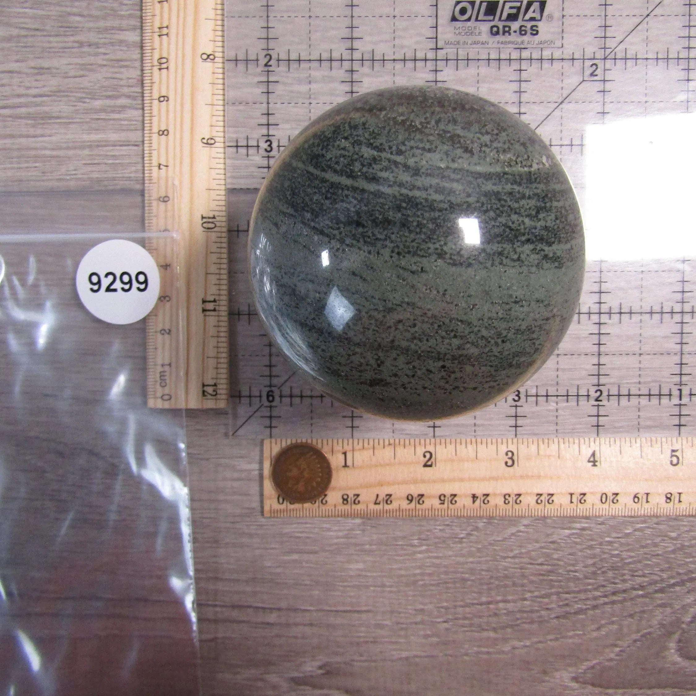 Ocean Jasper Sphere Large Display Size