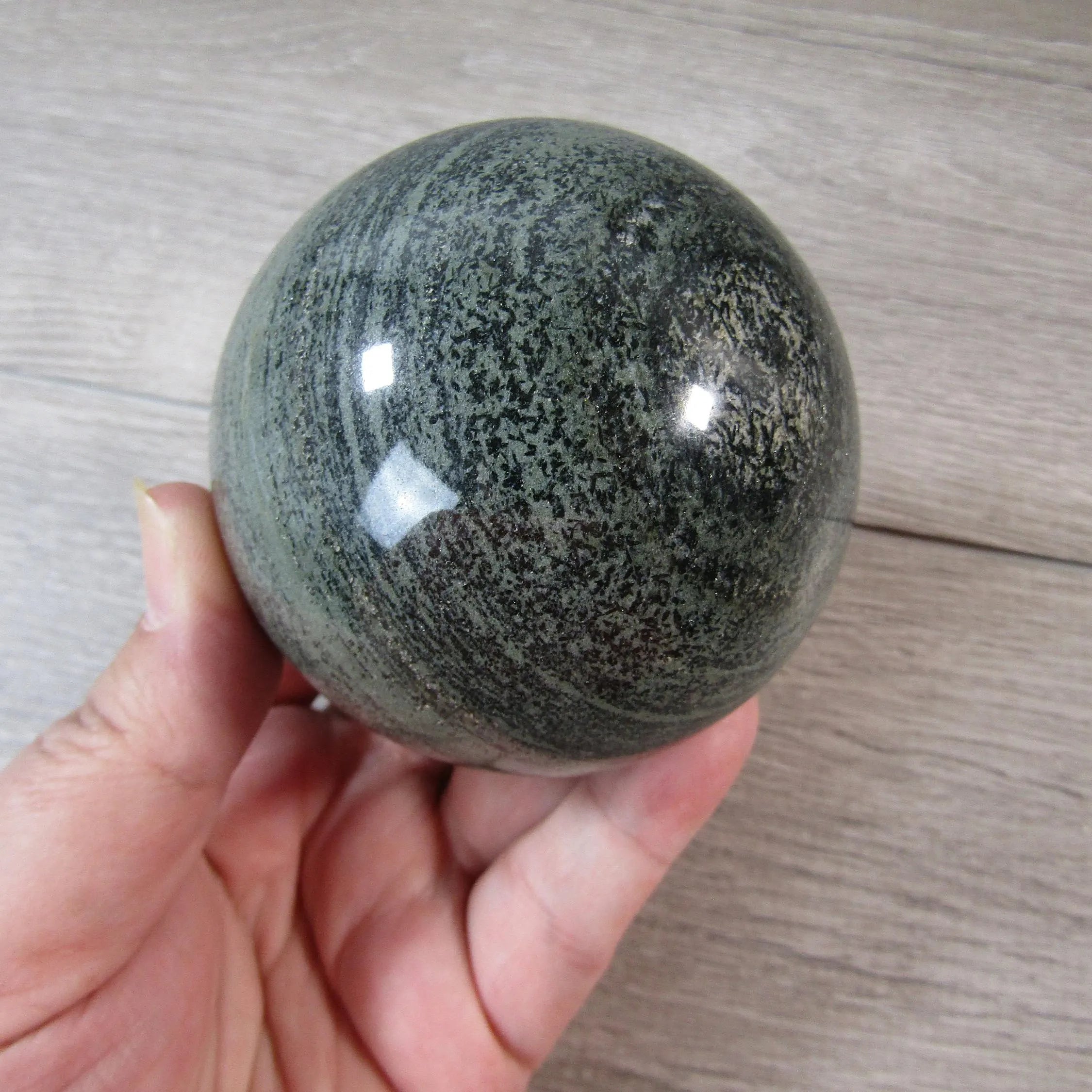 Ocean Jasper Sphere Large Display Size