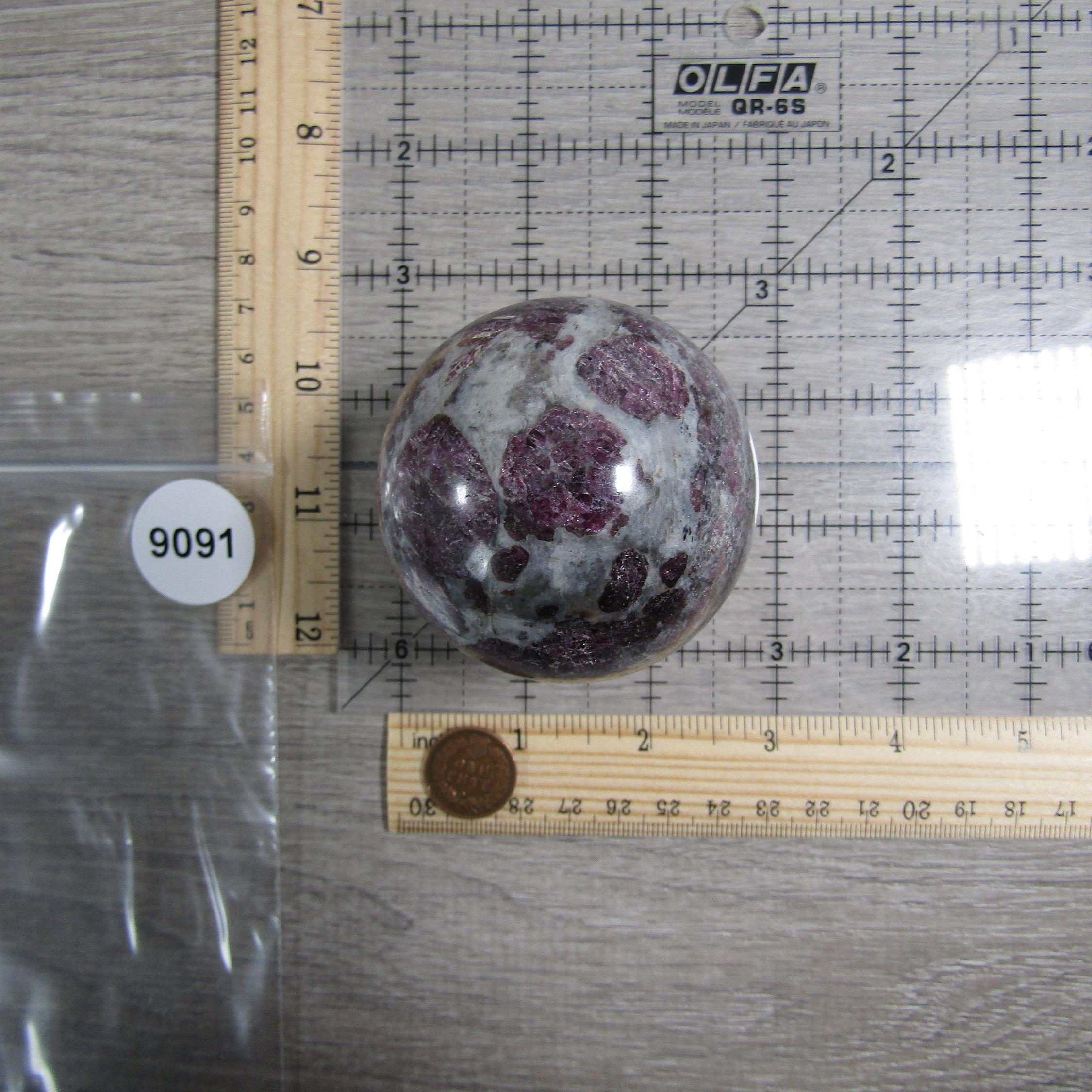 Spinel Sphere Large Display Size