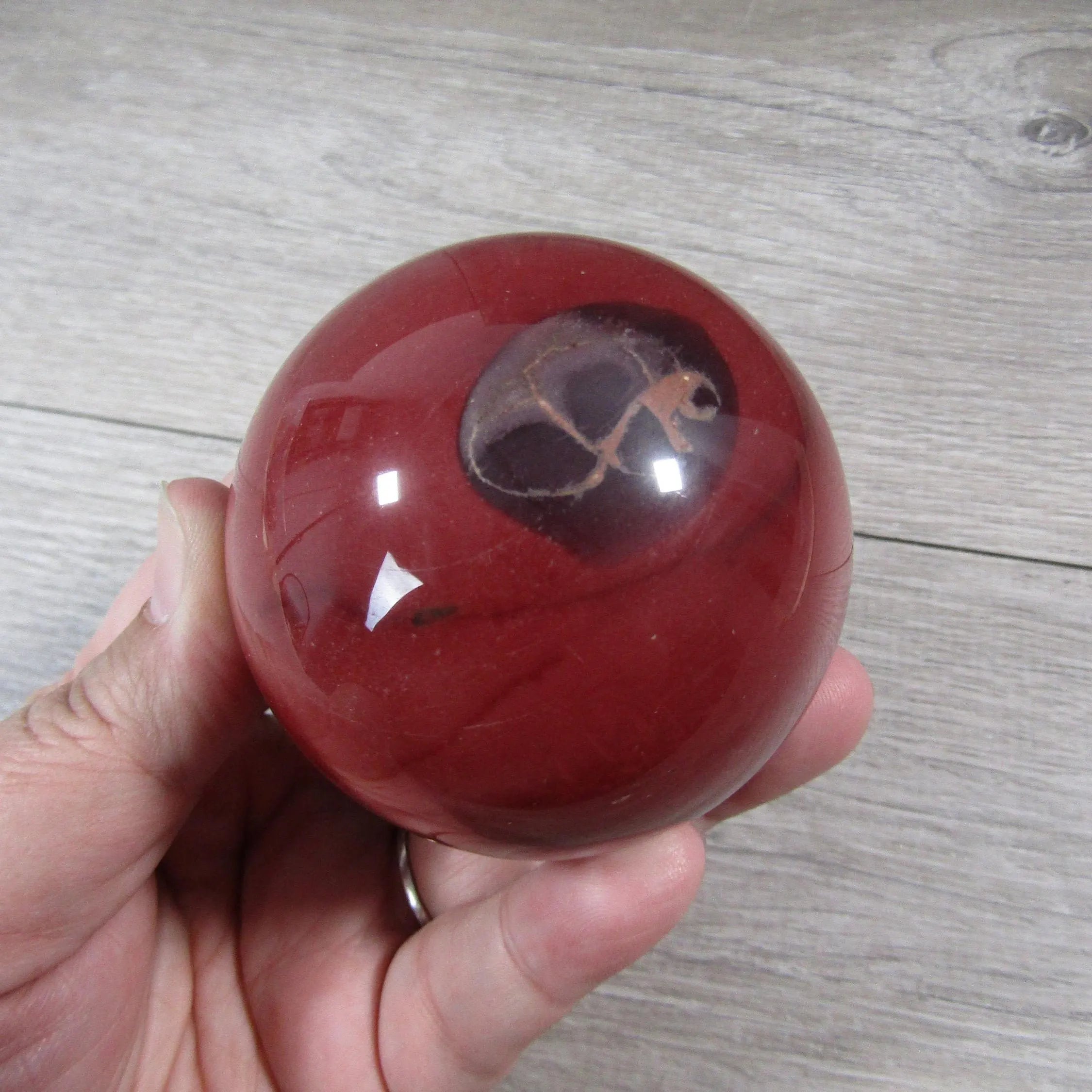 Mookaite Jasper Sphere Large Display Size