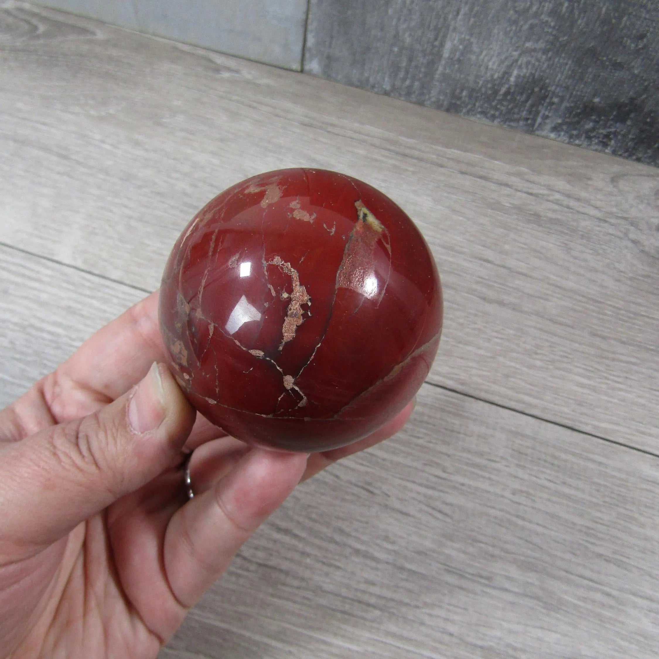 Mookaite Jasper Sphere Large Display Size