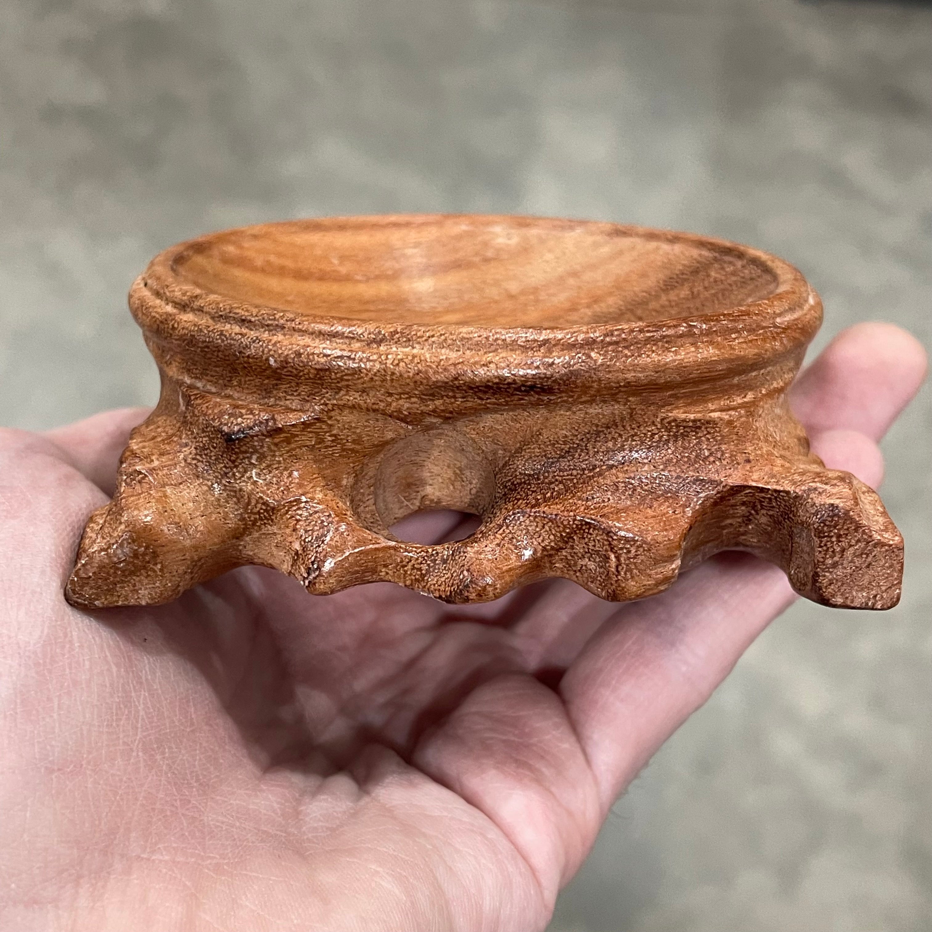 Wood Sphere Stands for Crystal Balls and Gemstone Displays | Wholesale Crystal Accessories