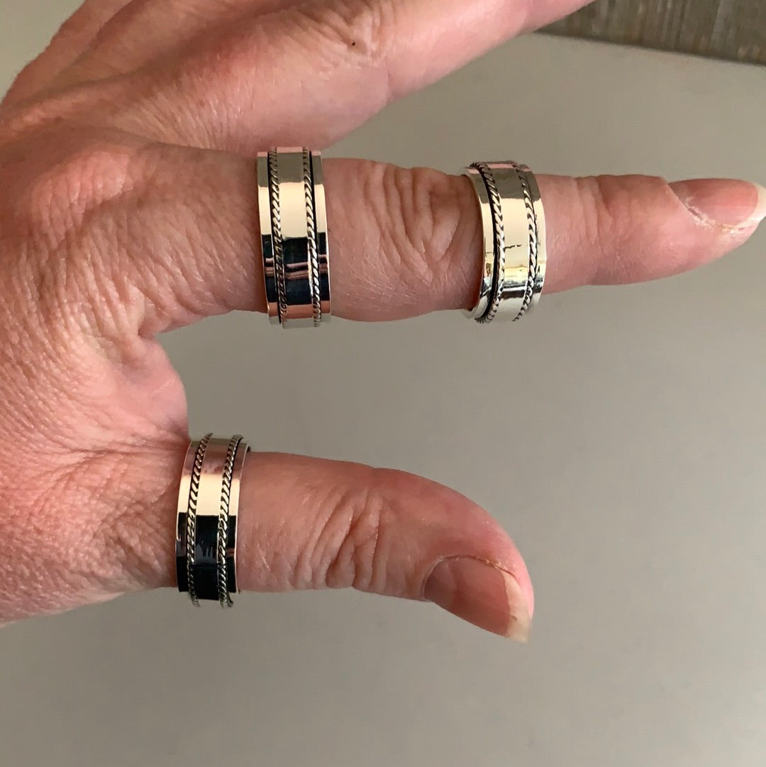 Sterling Silver Rings Stacking and Bands