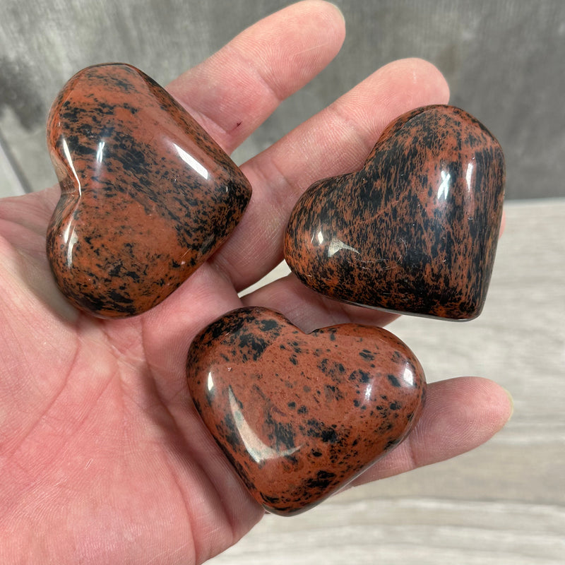 mahogany obsidian hearts bridal shower