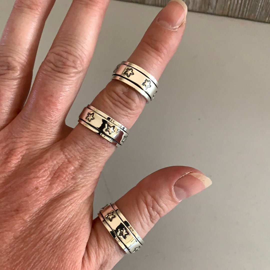 Sterling Silver Rings Stacking and Bands