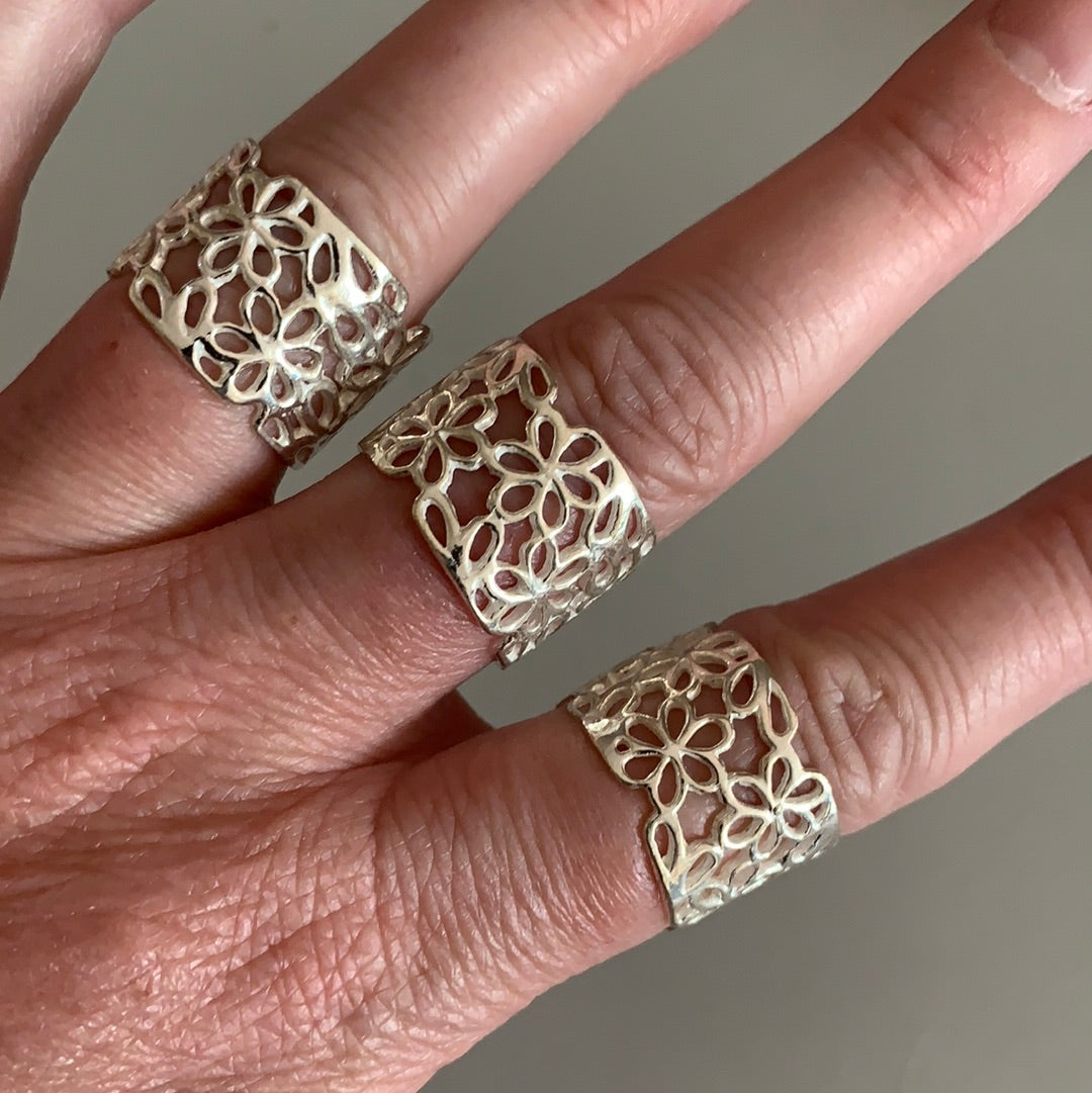 Sterling Silver Rings Elemental Styles