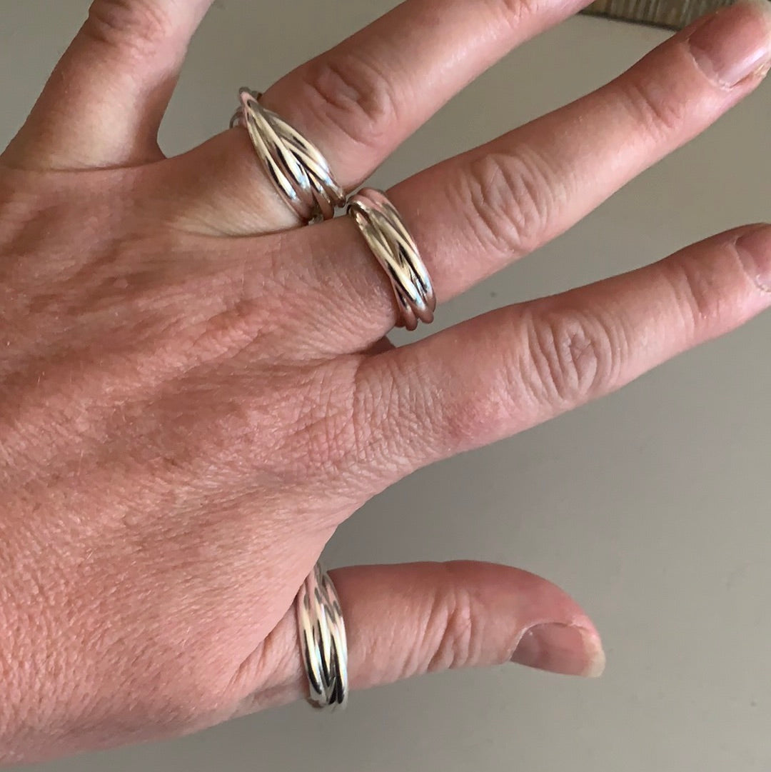 Sterling Silver Rings Stacking and Bands