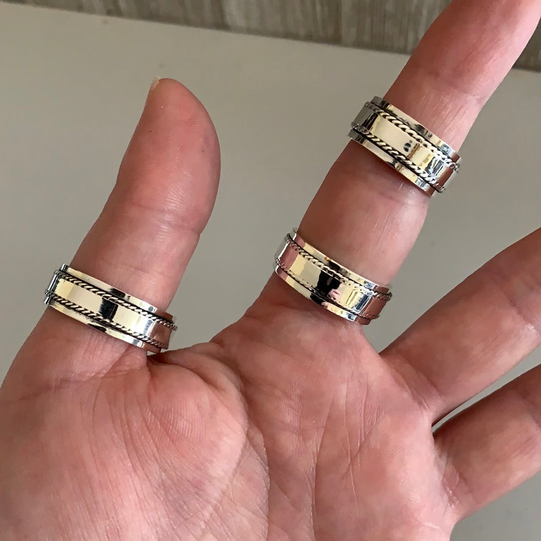 Sterling Silver Rings Stacking and Bands