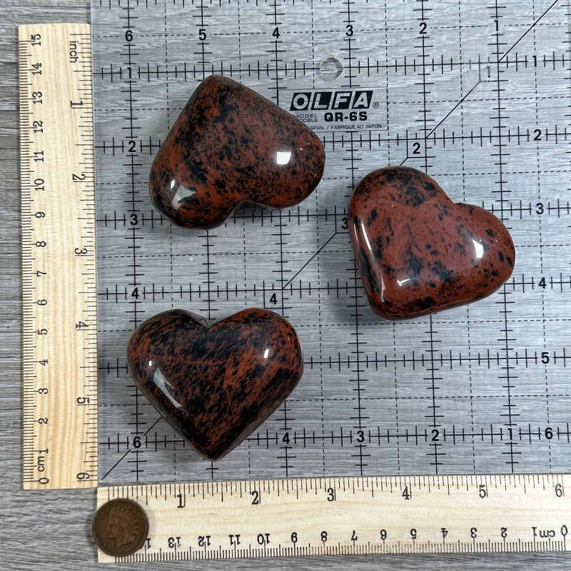 Gemstone Hearts in Larger Sizes