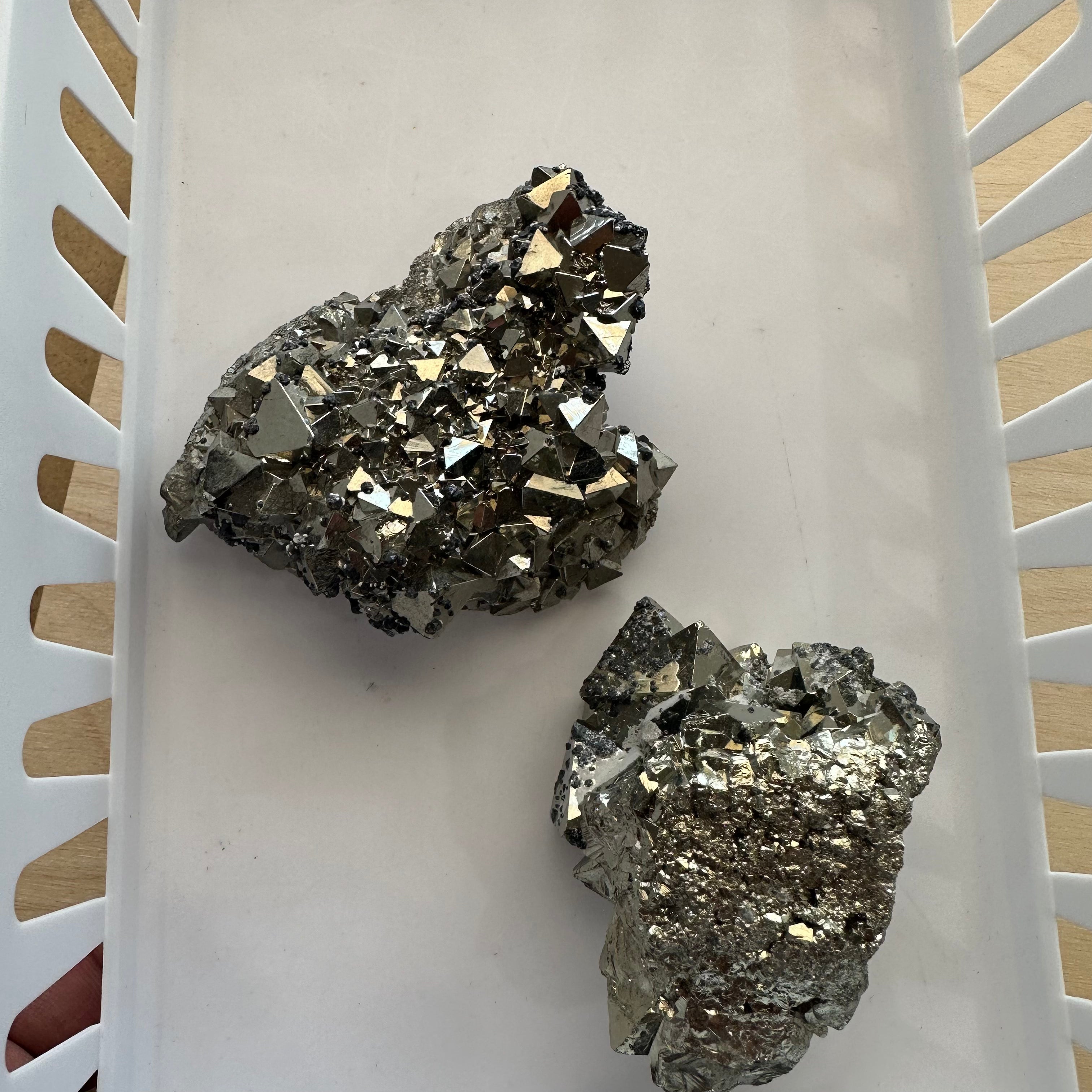 Peru Pyrite Clusters 1 Lb