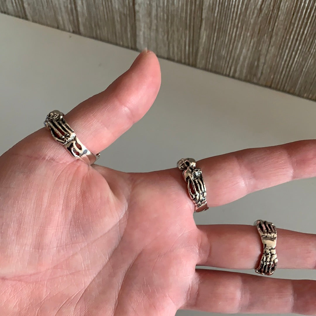 Sterling Silver Skull Rings