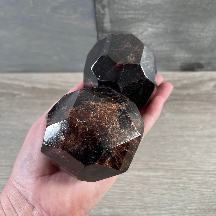 Large Polished Red Garnet for Rock Shops