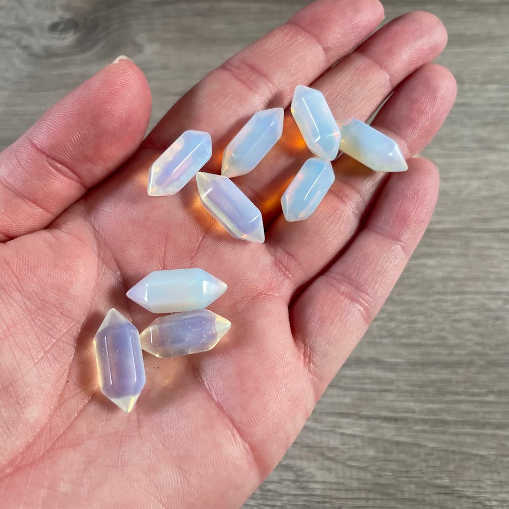 Small crystal opalite points wholesale gift shop inventory