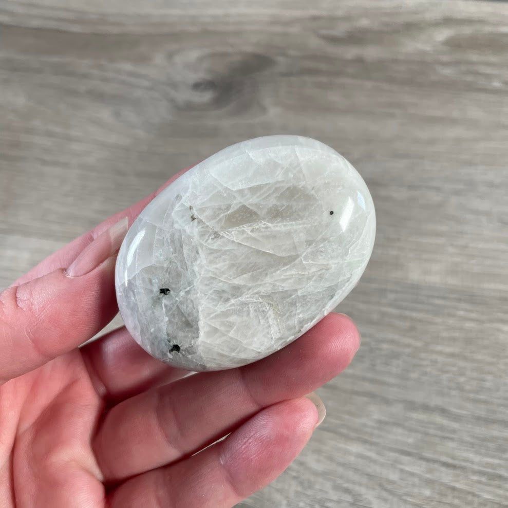 Rainbow Moonstone oval gemstone stones for crystal and metaphysical shops
