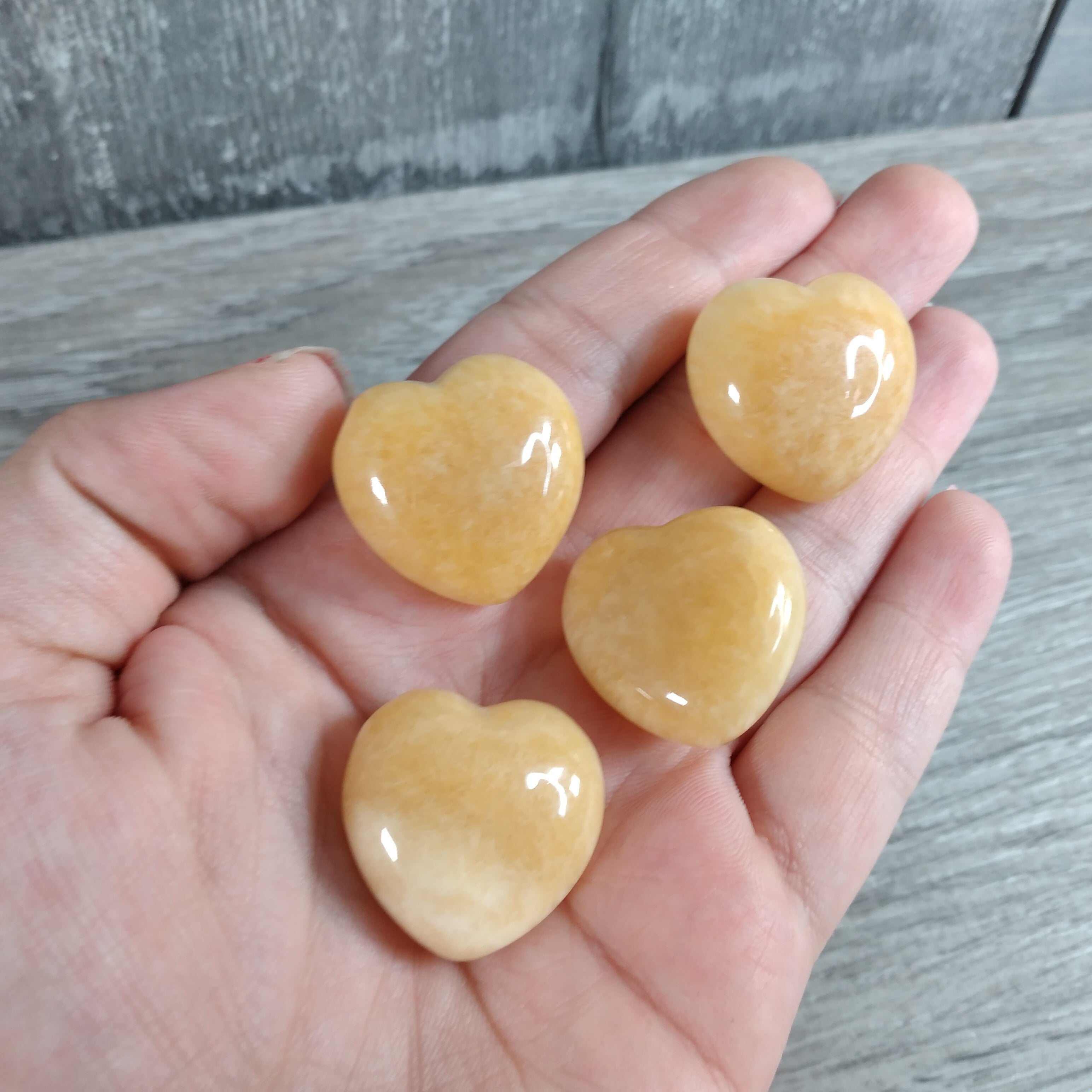 Gemstone 1” Puffy Heart