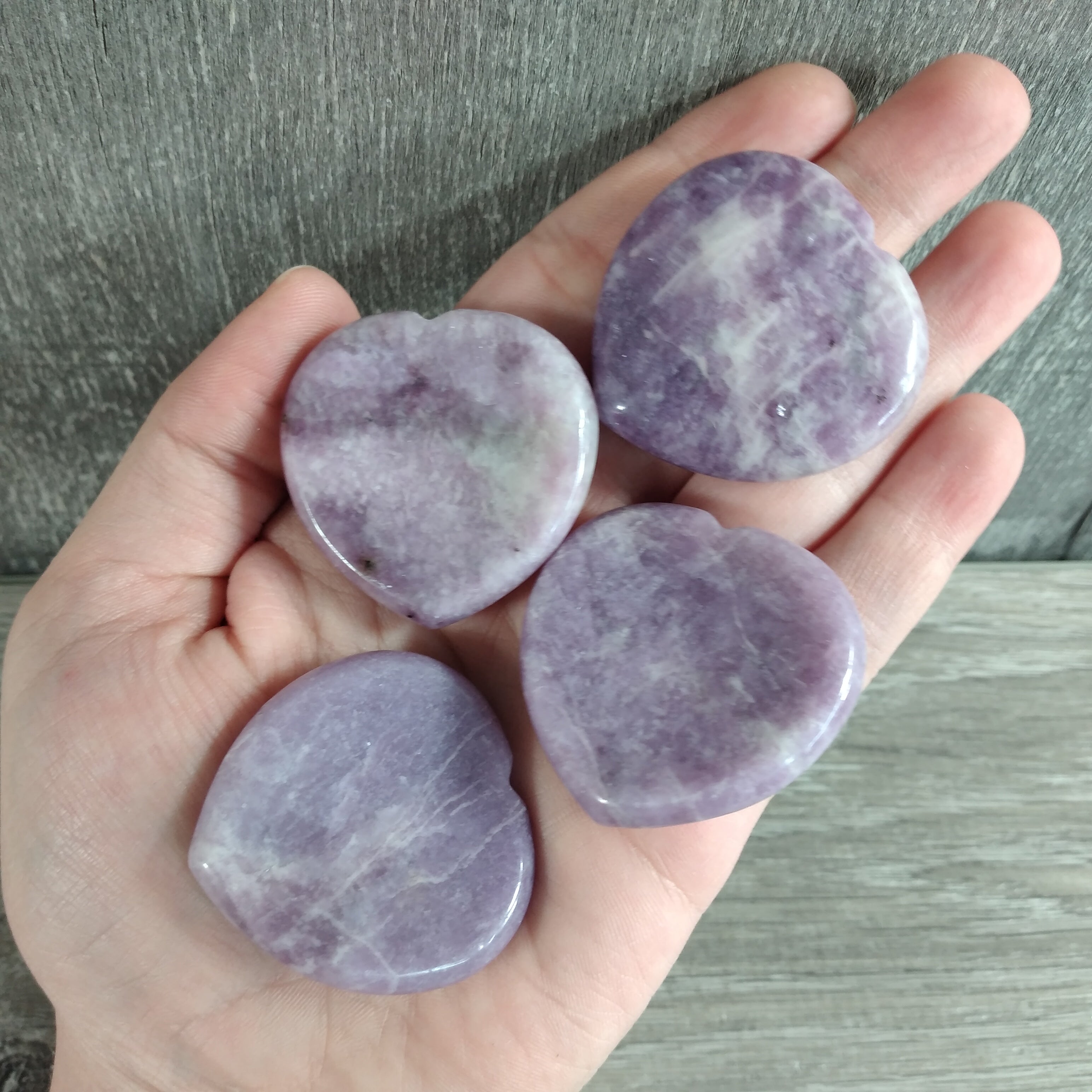 Heart Shaped Worry Stones