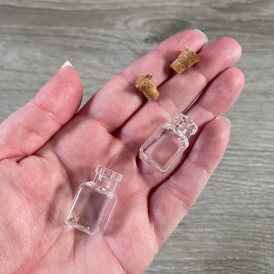 mini empty fragrance bottles for aromatherapy