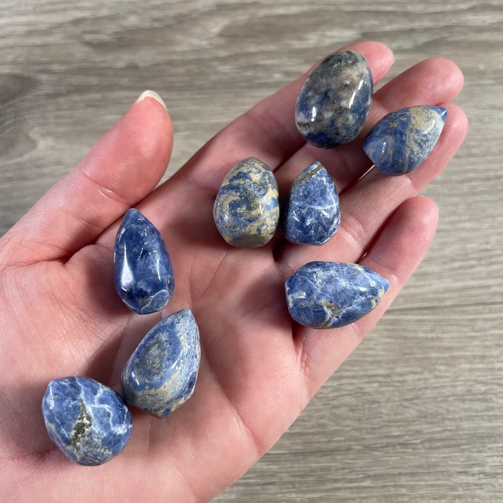 sodalite crystal flames wholesale natural stone carvings