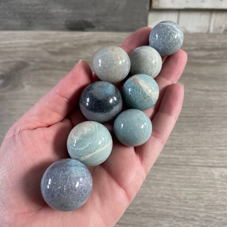 Wholesale crystal trollite spheres Brazilian natural gemstones for gift and mineral shops