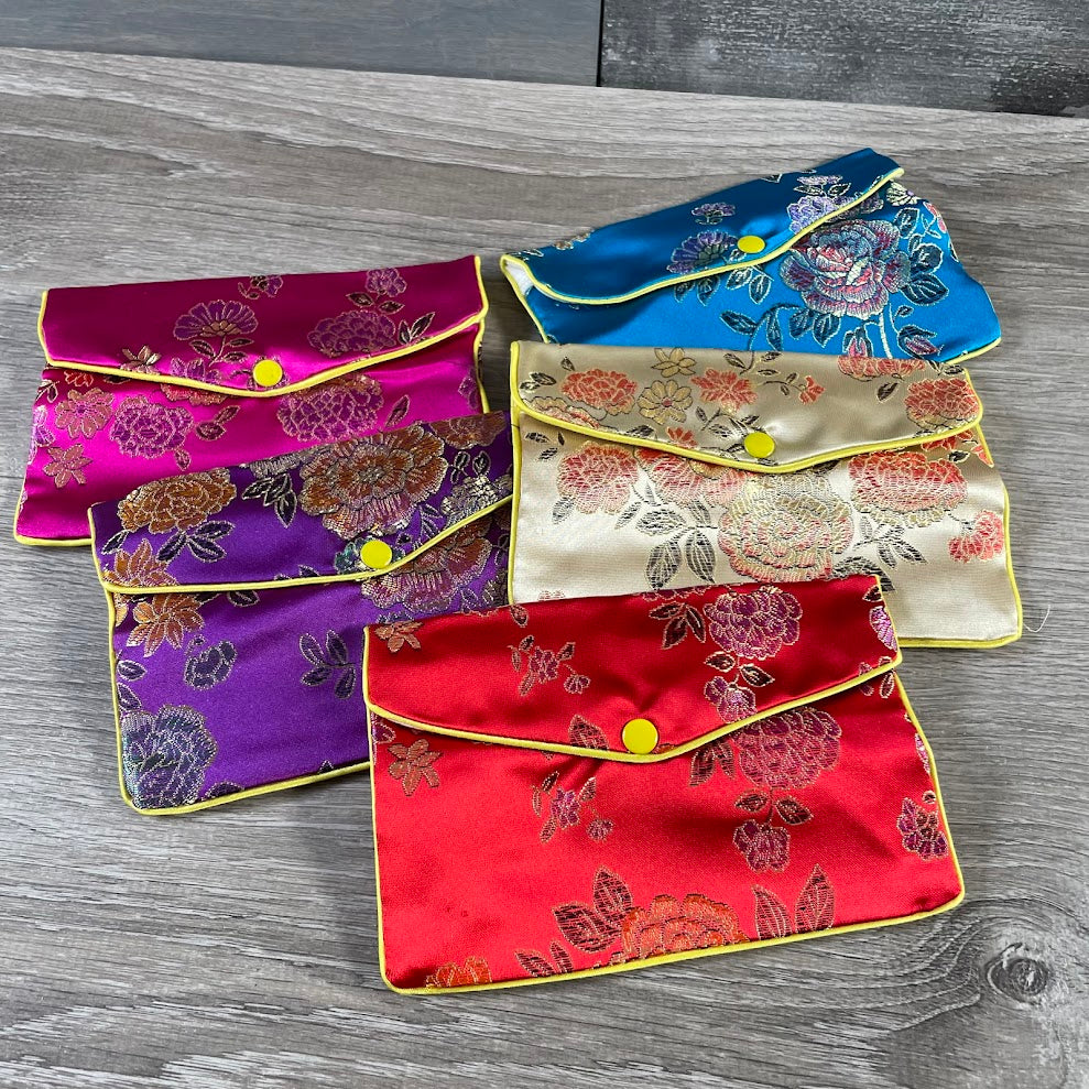 Wholesale crystal storage bag for retail gift displays