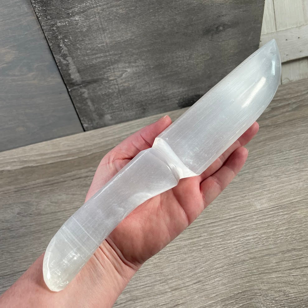 Wholesale polished selenite wands for metaphysical shops