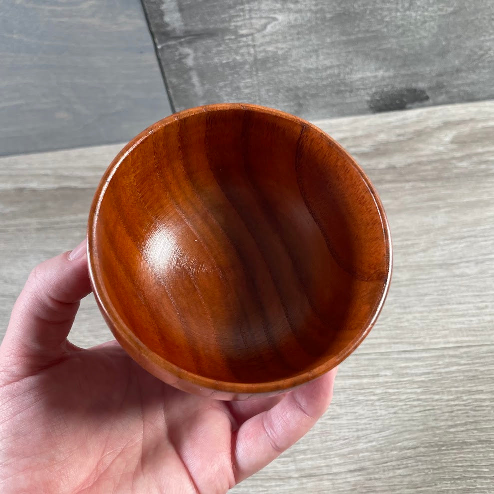 Wholesale wooden offering bowl for spiritual retailers
