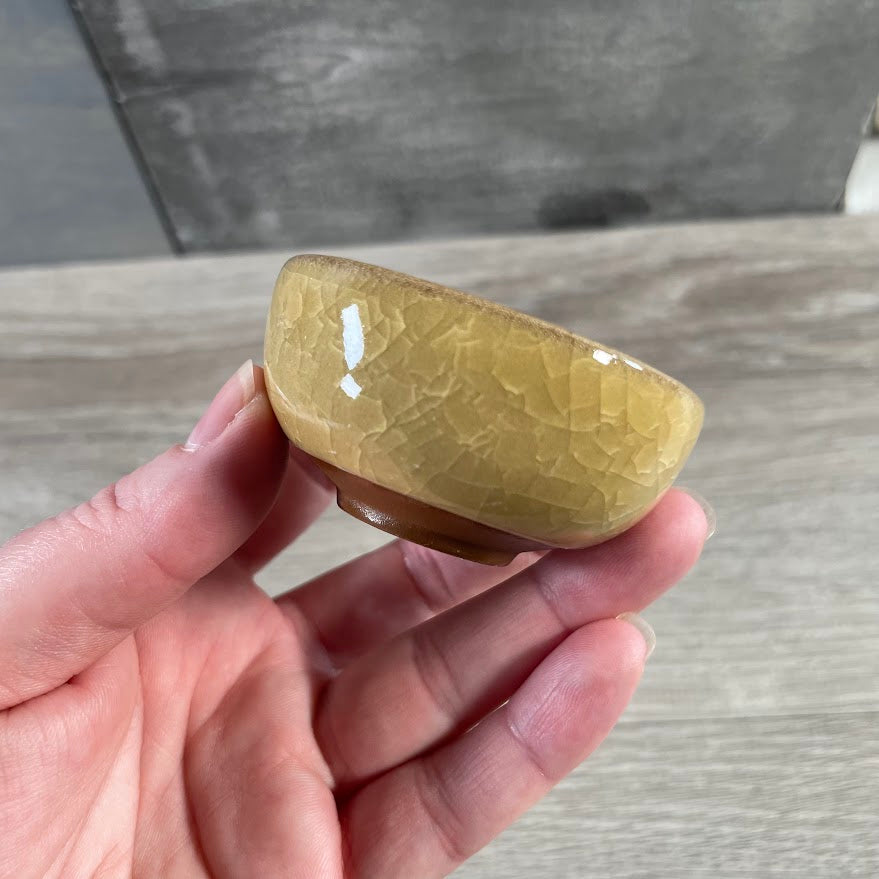 Ceramic Abundance Bowl - 2.25+ Inch Offering Dish