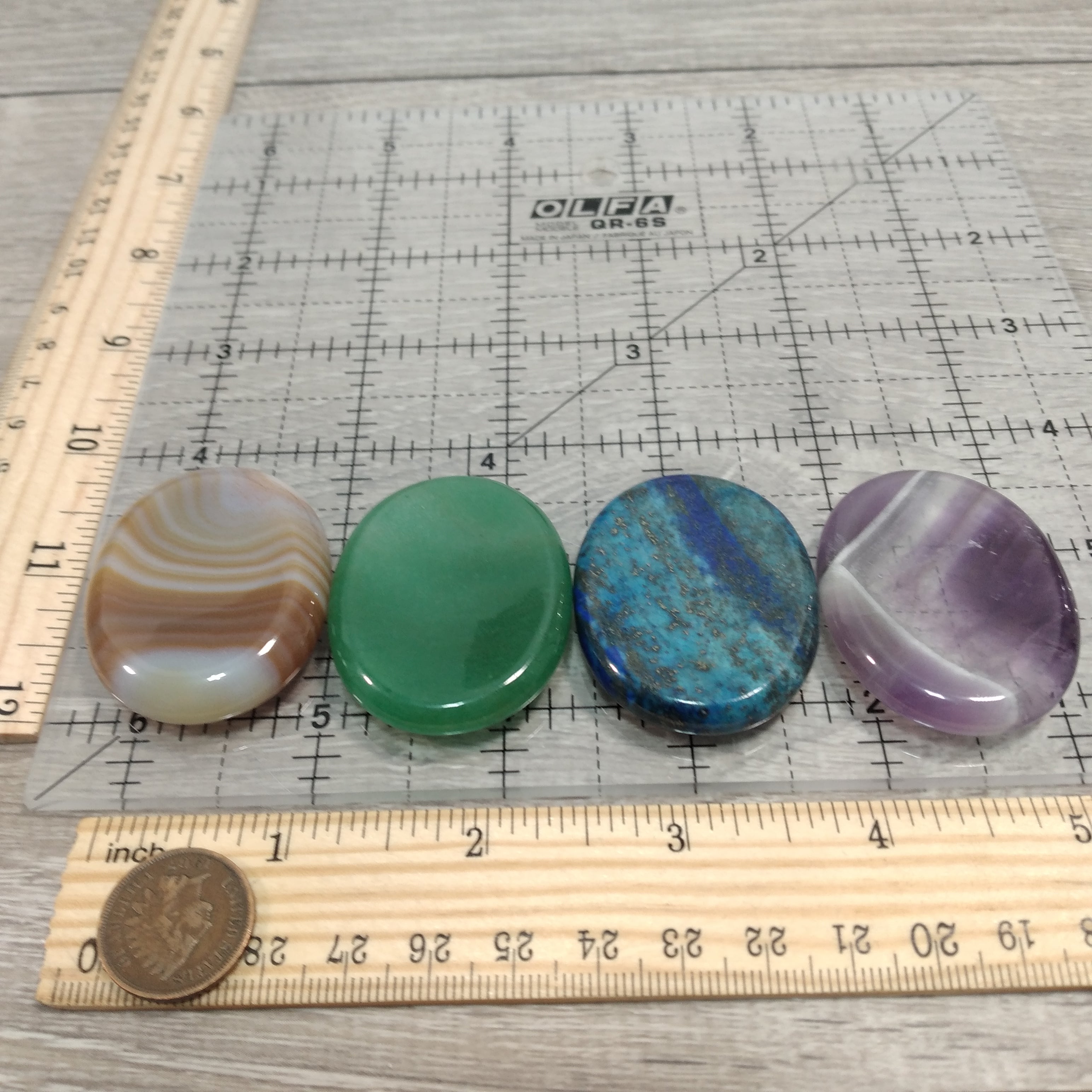 Gemstones Oval Worry Stone