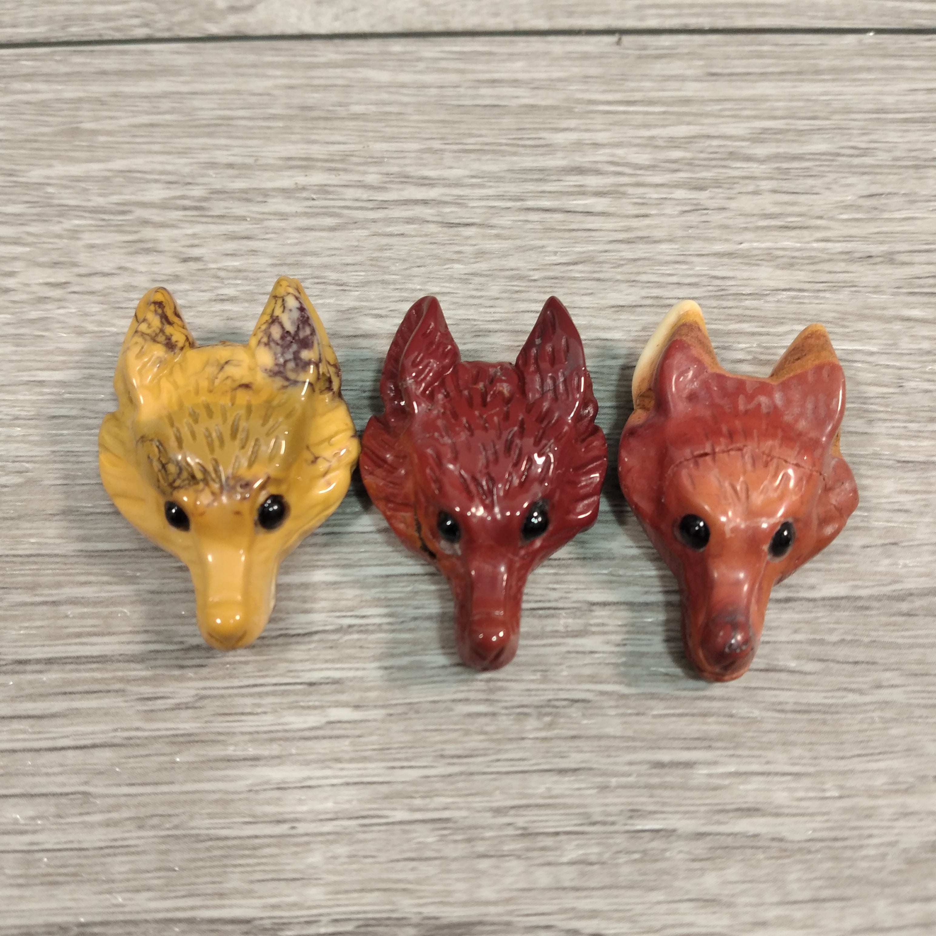 Assorted Fox Head Pendant