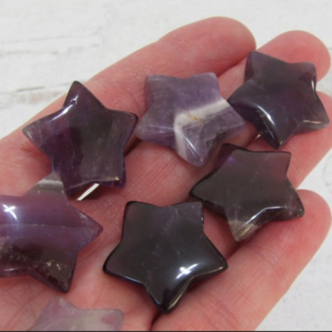 Gemstones About 1" Stars