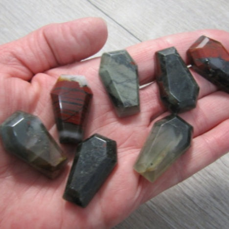 Coffins Gemstones About 1 Inch