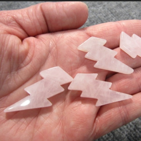 Gemstone 1 inch Lightning Bolts