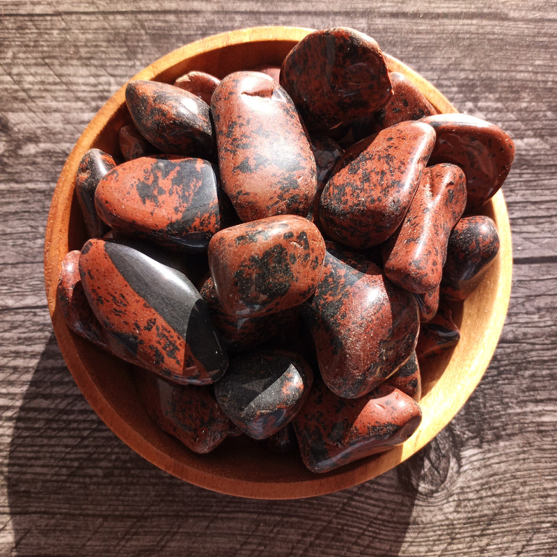 Mahogany Obsidian Tumbled